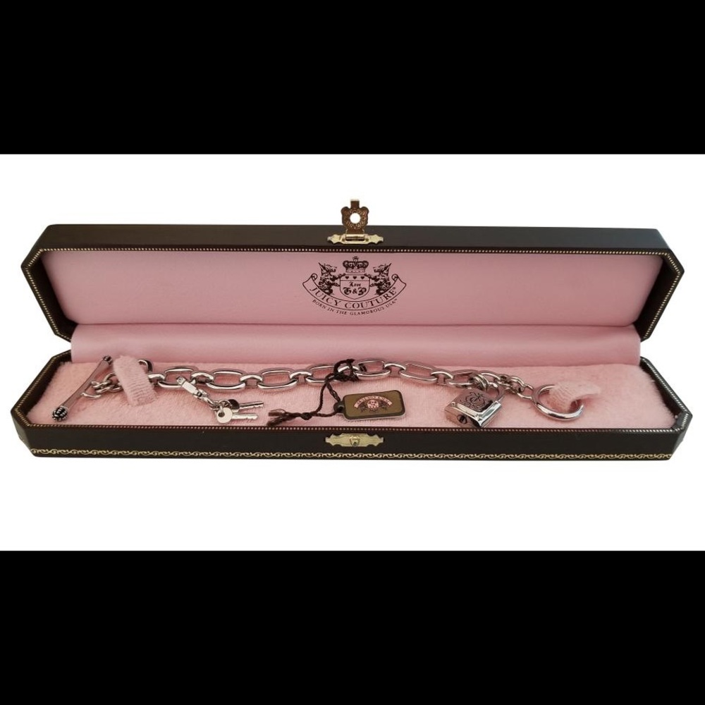 GOLD Juicy Couture Charm Bracelet